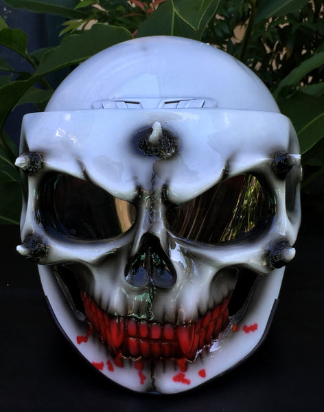 3d skull full face motorcycle helmet Custom Black Knight Dark Lord Black Soul Ghost Rider – Custom Airbrush Helmet Davidson’s creative legacy is here on our H Skull Helmet Motorcycle | Skeleton
