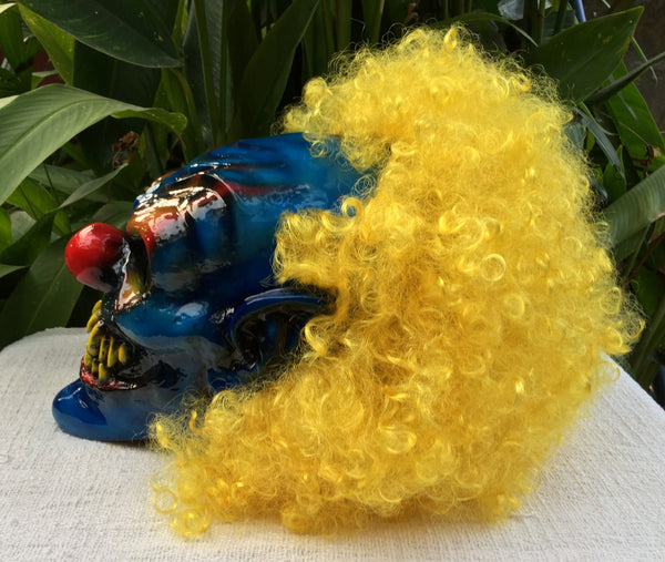 Clown Monster Killer Clown Custom Motorcycle Helmet Crazy 3D Clown Sca – Custom Airbrush Helmet