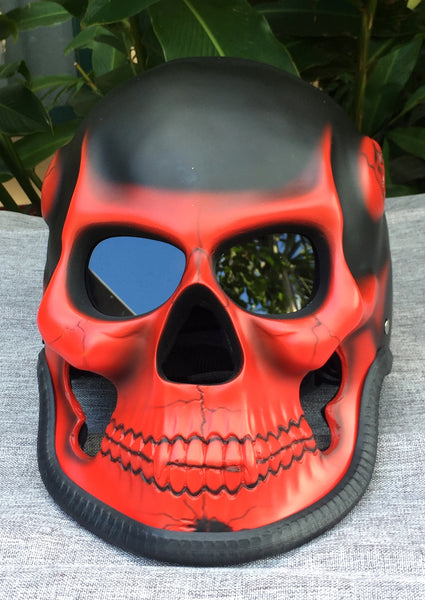 full face grim reaper motorcycle helmets Ghost Rider Death Skull Helmet Blood Red – Custom Airbrush Helmet Garmin inReach® Mini | Maska kasku:SF-2BD Czarny The Daytona Skull Cap carry-on creator backpack