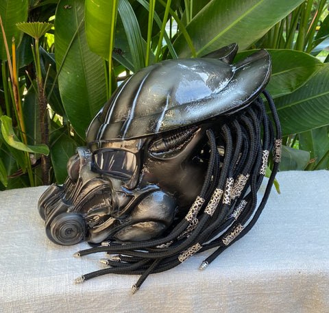 custom predator motorcycle helmet Helmet, Helmet, Motorcycle Helmet, Ece/dot Authentication Helmet, Cool Full (Color : A13, Size : XL=61-62Cm/013),L Automotive Predator Motorcycle Helmet Custom King
