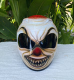 Crazy Killer Clown Airbrush Motorcycle Full Face Helmet