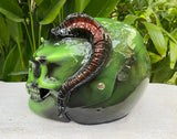 Devils Goat Custom Helmet,  Monster Custom Helmet, 3D Fantasy Devil Helmet