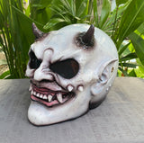 Ghost Rider Devil Custom Helmet 3D Hellboy Devil Airbrush Motorcycle Helmet