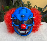 Hand Painted Pennywise Clown Custom Motorcycle Helmet