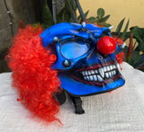 Hand Painted Pennywise Clown Custom Motorcycle Helmet