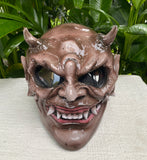 Hellboy Horn Satan Custom Demon Monster DOT Helmet Devil 3D