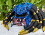 Ocean Blue Great Predator Motorcycle HelmetDOT CERTIFIED