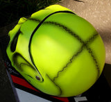 Ghost Rider Yellow Skull Full Face Helmet