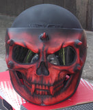 Dark Knight Skull Motorcycle Helmet