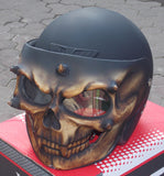 Monster Helmet Antique Brown DOT