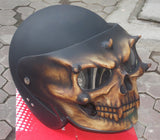 Monster Helmet Antique Brown DOT