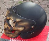 Monster Helmet Antique Brown DOT