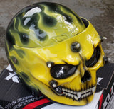Grim Reaper on Fire in yellow