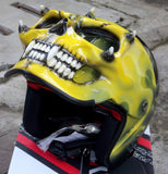 Grim Reaper on Fire in yellow
