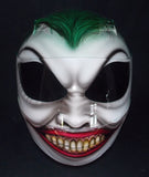 Custom Order in Black and Grey The Joker Helmet Batman The Dark Night Clown