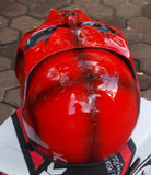 Death In Red 3D Helmet