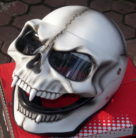 Visor Full Face Helmet Ghost