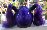 Purple Rain Girls Motorcycle Helmet