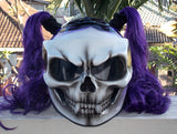 Purple Rain Girls Motorcycle Helmet