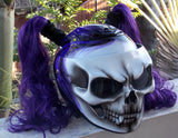 Purple Rain Girls Motorcycle Helmet