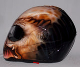 Predator Alien Custom Painted Airbrushed Predators Motorcycle Helmet