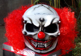 Killer Clown Custom Motorcycle Helmet Crazy Clown Scary Halloween IT