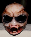 Predator Alien Custom Painted Airbrushed Predators Motorcycle Helmet