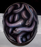 Medusa Airbrush Helmet Furious Greek Monster Snake Hair