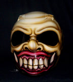 Bali Demon Monster Ogah Ogah Airbrush Helmet