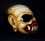 Bali Demon Monster Ogah Ogah Airbrush Helmet