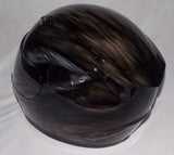 Custom helmet, Custom motorcycle helmet, Superbike helmet, Bike helmet, Carting helmet, Crash Helmet, Airbrush painted Werewolf