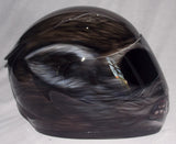 Custom helmet, Custom motorcycle helmet, Superbike helmet, Bike helmet, Carting helmet, Crash Helmet, Airbrush painted Werewolf