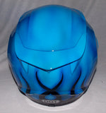 Smiley Superbike Big Bike Crash Carting Helmet Blue