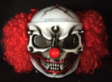Killer Clown Custom Motorcycle Helmet Crazy Clown Scary Halloween IT