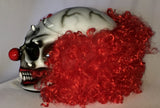 Killer Clown Custom Motorcycle Helmet Crazy Clown Scary Halloween IT