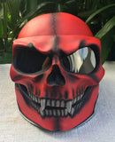 Flip Up Helmet Bloody Ghost Rider Visor Full face