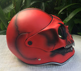 Flip Up Helmet Bloody Ghost Rider Visor Full face