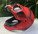 Flip Up Helmet Bloody Ghost Rider Visor Full face