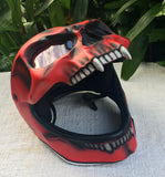 Flip Up Helmet Bloody Ghost Rider Visor Full face