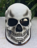Ghost Rider Helmet 3D Skull Helmet Ghost White