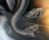 Medusa Airbrush Helmet Furious Greek Monster Snake Hair
