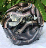 Medusa Airbrush Helmet Furious Greek Monster Snake Hair