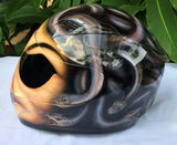 Medusa Airbrush Helmet Furious Greek Monster Snake Hair