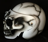 Custom Helmet Ghost Rider Monster White DOT
