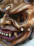 Hellboy Horn Satan Custom Demon Monster DOT Helmet Devil 3D
