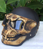 Night King Motorcycle Helmet 3D Black Knight Skull