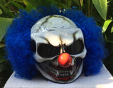 Killer Clown Nightmare Halloween Blue Clown Helmet