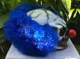 Killer Clown Nightmare Halloween Blue Clown Helmet
