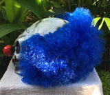 Killer Clown Nightmare Halloween Blue Clown Helmet