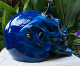 Beast X-Men Blue Monster Horn Satan Custom Demon DOT Helmet Devil 3D